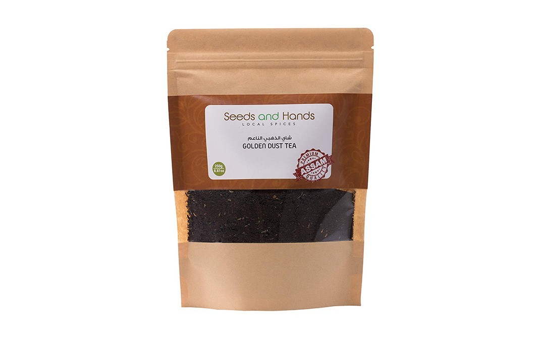 Seeds And Hands Golden Dust Tea    Pack  250 grams